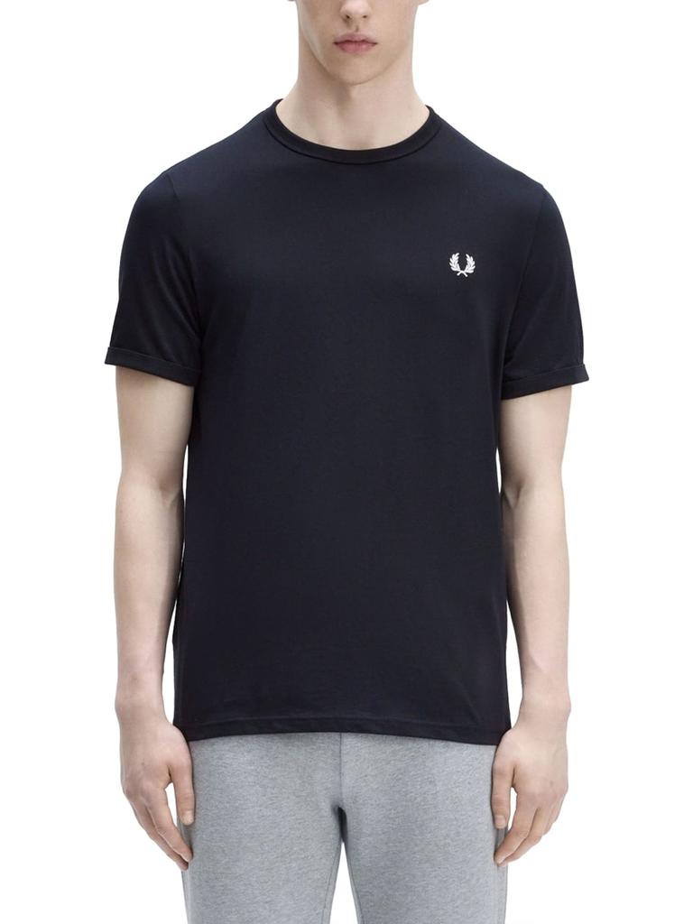 Fred Perry T-SHIRT WITH LOGO EMBROIDERY