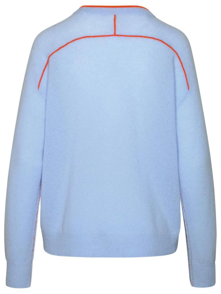 360 Cashmere 360 Cashmere 'Claude' Light Blue Cashmere Sweater 3