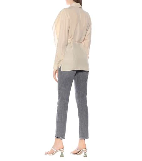 Stella McCartney Tayla silk-georgette shirt 3