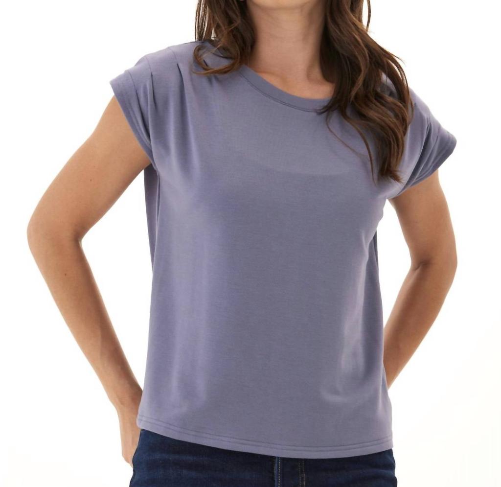 Threads for Thought Threads 4 Thought - Luciana Modal Terry Pleated Tee