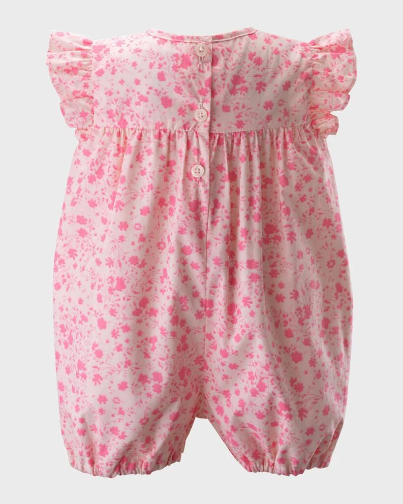 Rachel Riley Girl's Flowerette Babysuit, Size 3M-24M 2