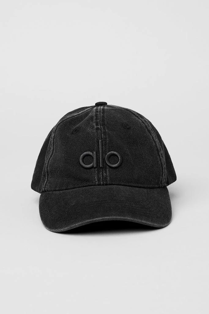 Alo Washed Off-Duty Cap - Vintage Black 3