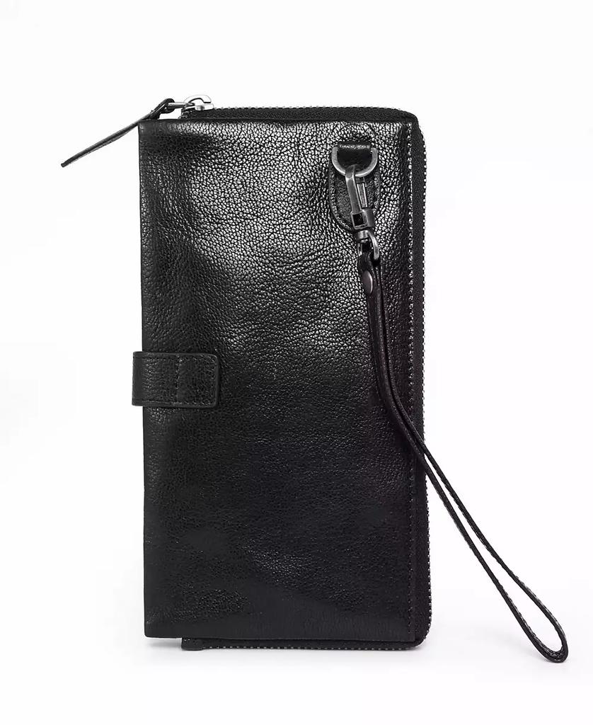 OLD TREND Women's Genuine Leather Snapper Clutch