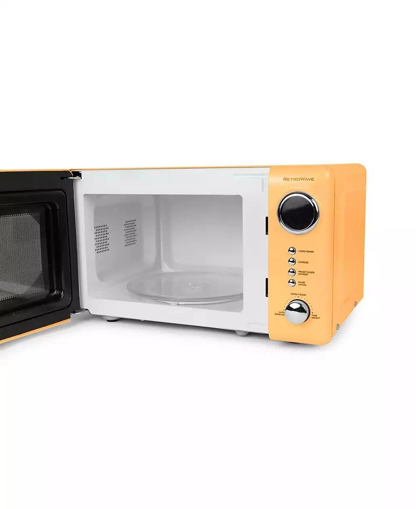 Nostalgia Retro 0.7 Cubic Foot 700 Watt Countertop Microwave Oven 3