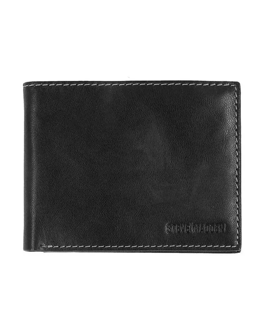 Steve Madden Men's Antique-like RFID Passport Case