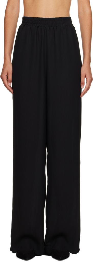 Han Kjobenhavn Black Fluid Trousers