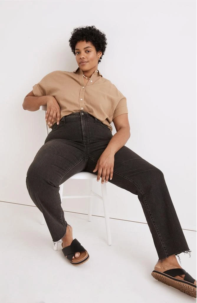 Madewell The Curvy Perfect Vintage Straight Jeans 4