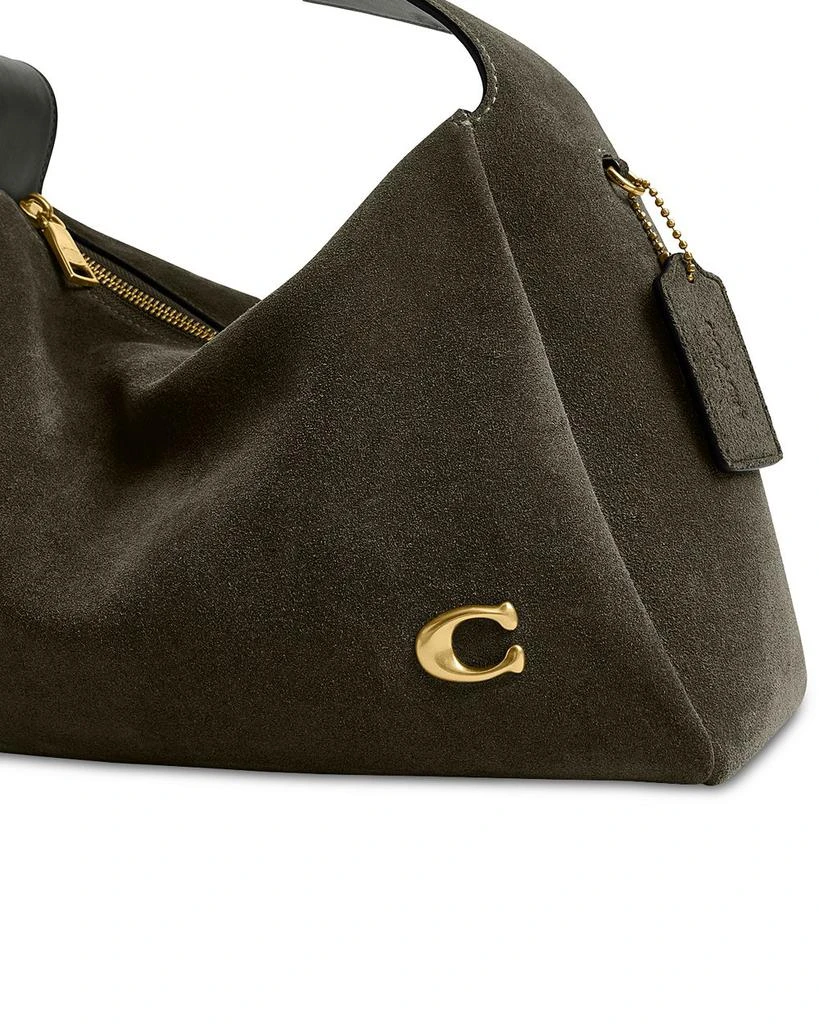 Coach Lola Medium Suede Shoulder Bag 6
