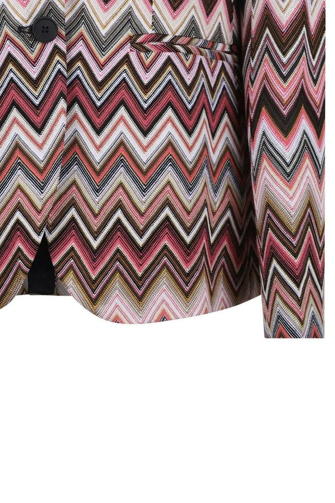 Missoni Missoni Zigzag Single Breasted Blazer 4