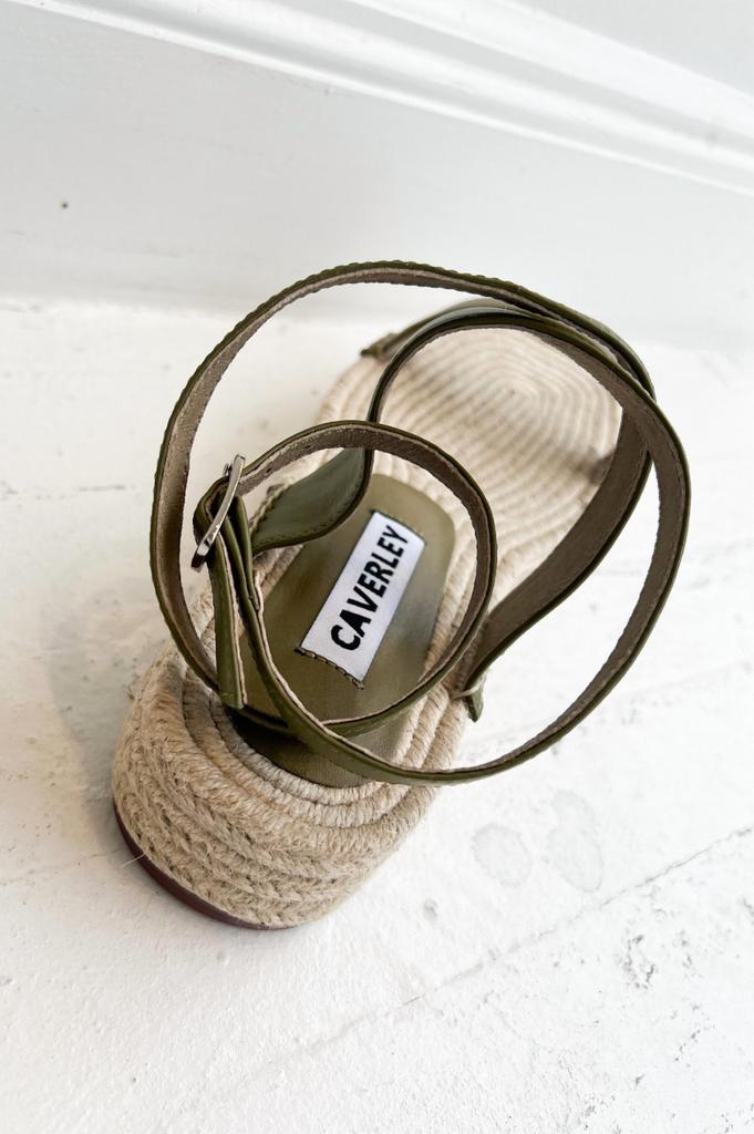 CAVERLEY Jude Espadrille In Olive