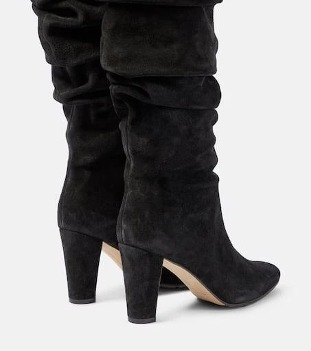 Manolo Blahnik Calassohi 90 suede mid-calf boots 3