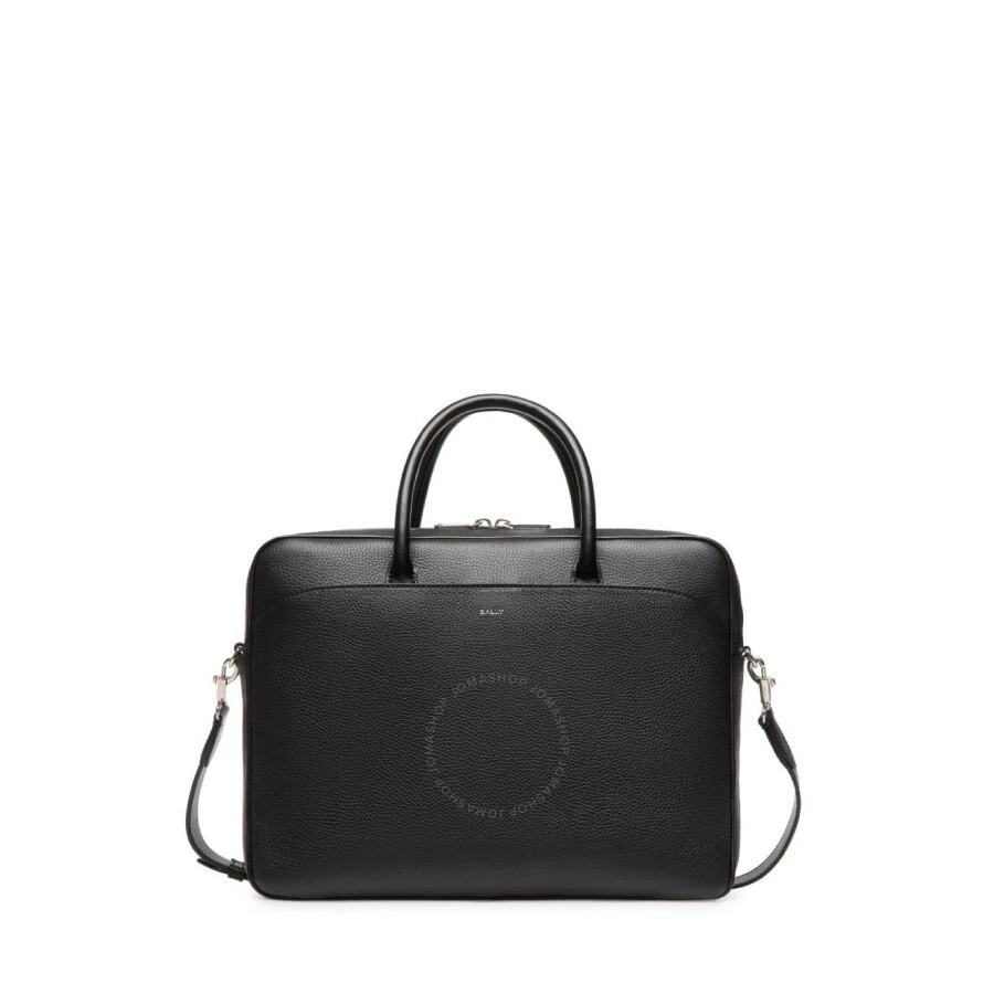 Bally Logo-Stamped Leather Oeden Briefcase 1