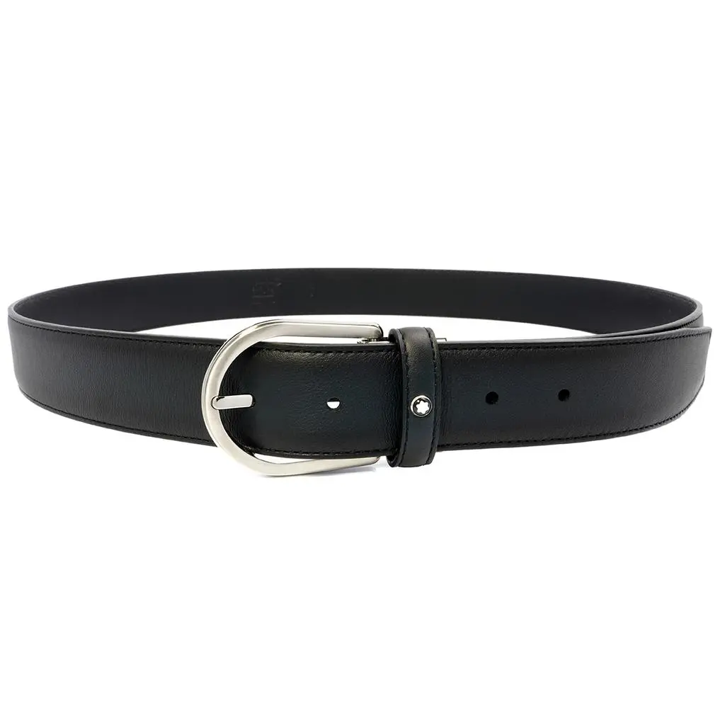 MontBlanc Montblanc Horseshoe Buckle 35 Leather Belt