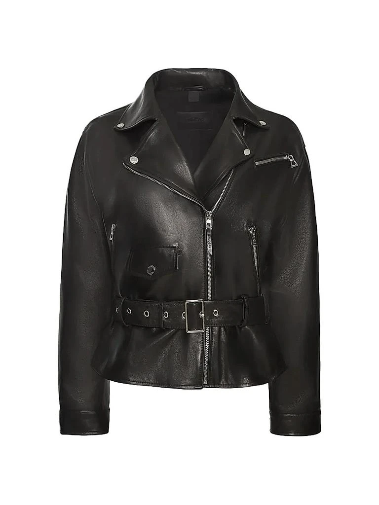 RUDSAK Arielle Leather Belted Jacket 1