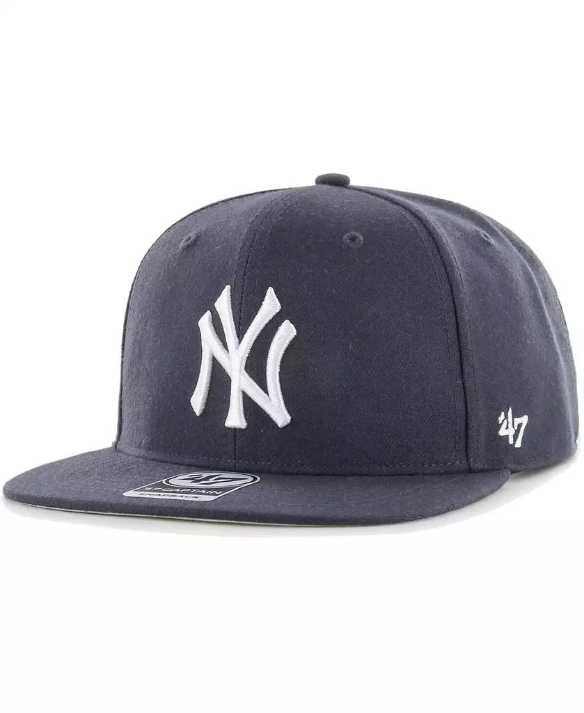 47 Brand Men's Navy New York Yankees 1996 World Series Sure Shot Captain Snapback Hat 2