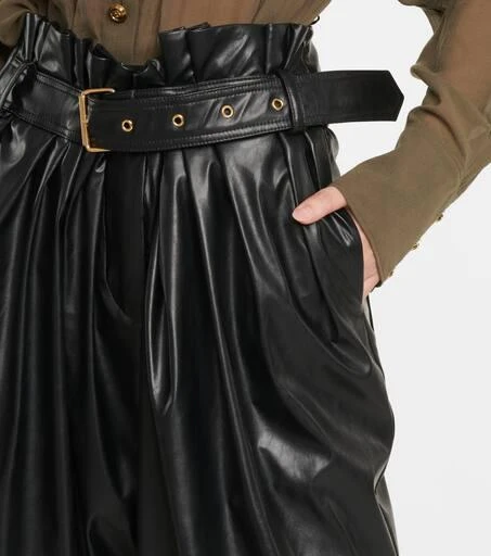 Balmain High-rise paperbag pants 4