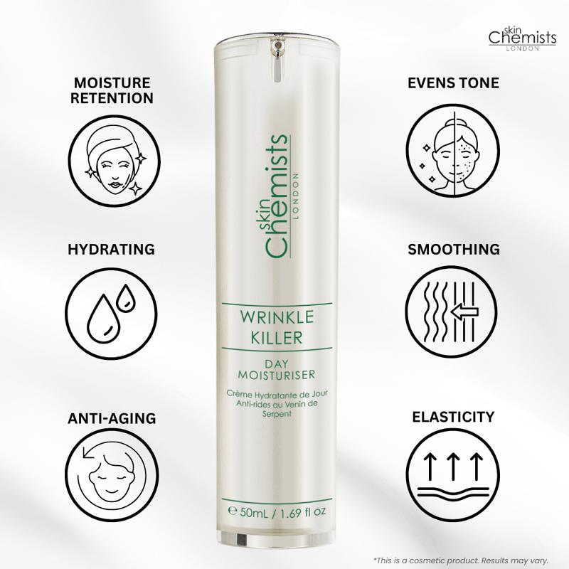 skinChemists Wrinkle Killer 1% Syn-Ake Day Moisturizer 50ml