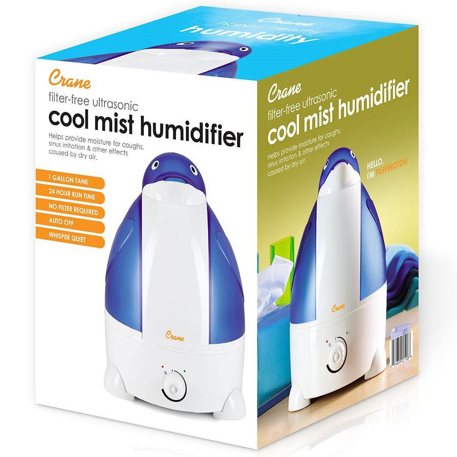 Crane Adorable Ultrasonic Humidifier, Penguin