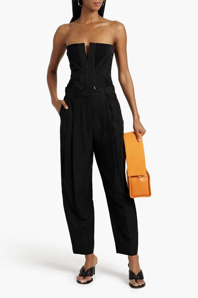 3.1 Phillip Lim Pleated TENCEL™-blend tapered pants 2