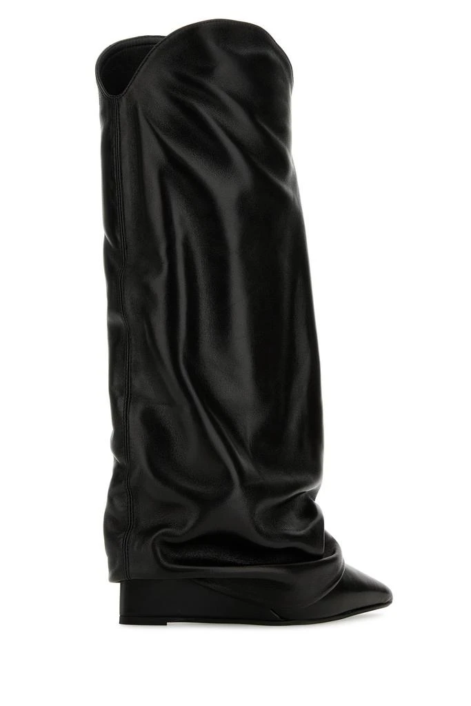 Le Silla Black leather Andy boots 2