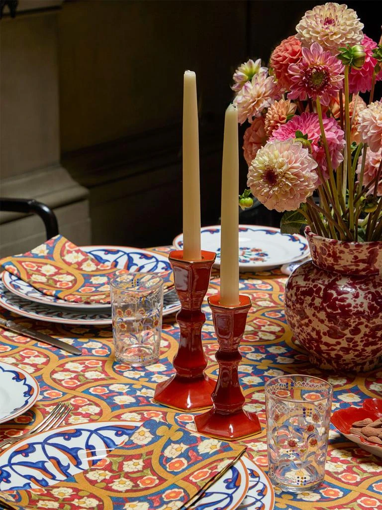 CABANA Set Of 4 Uzbe Khiva Linen Napkins 1