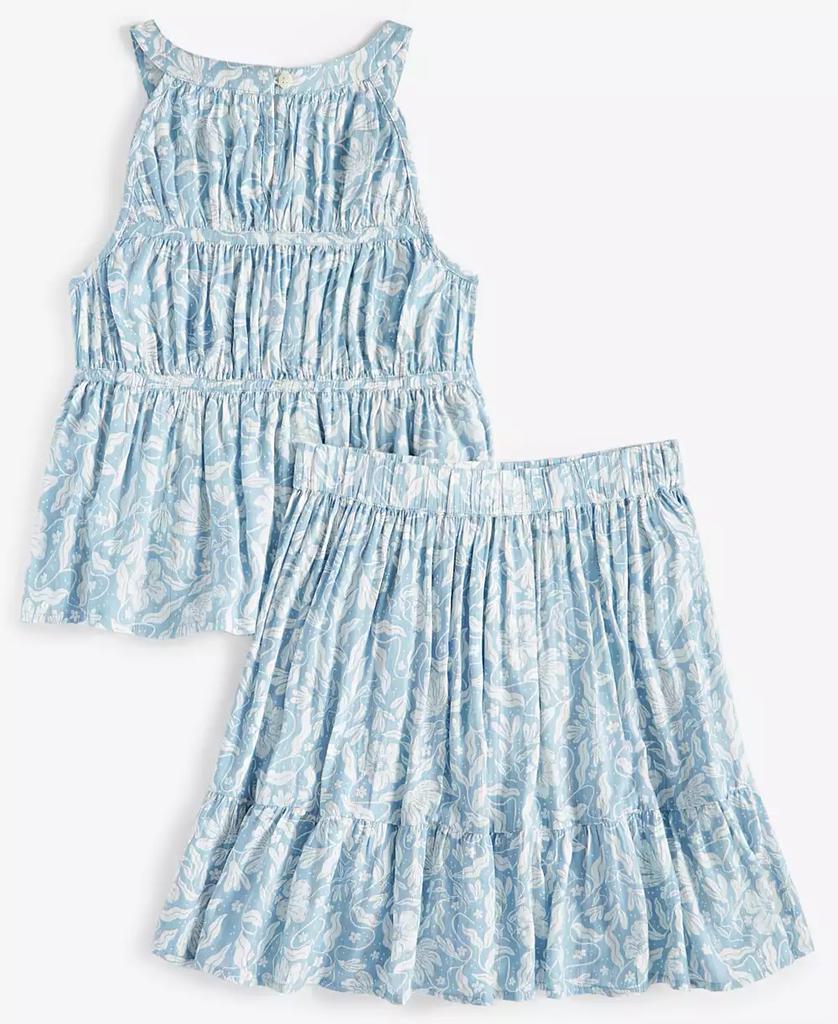 Epic Threads Little & Big Girls 2-Pc. Floral-Print Top & Skirt Set, Exclusively at Macy's