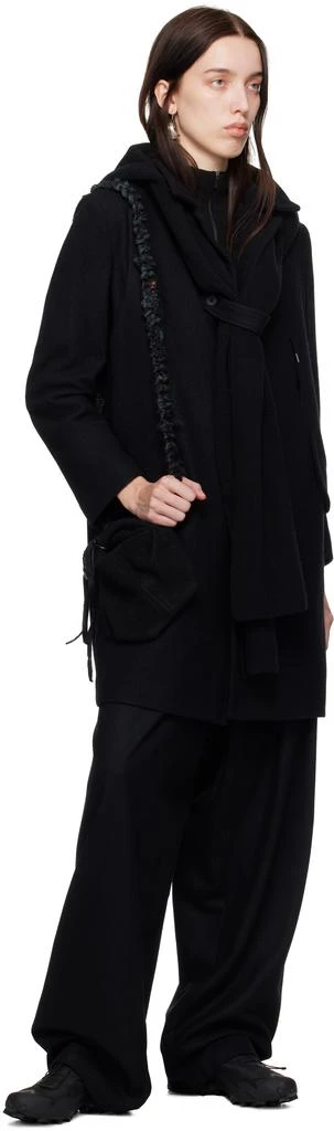 Hyein Seo Black Wide Wool Trousers 4