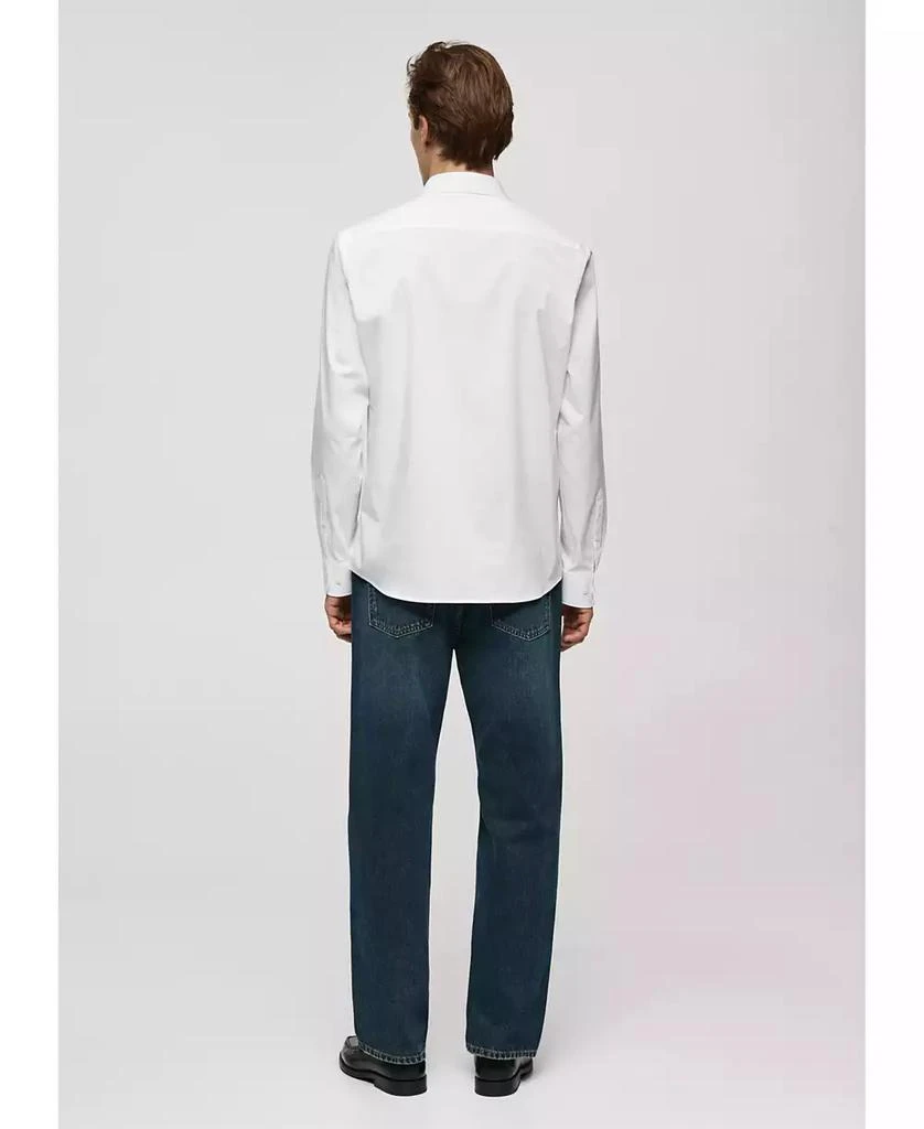 Mango Men's Stretch Cotton Shirt 9
