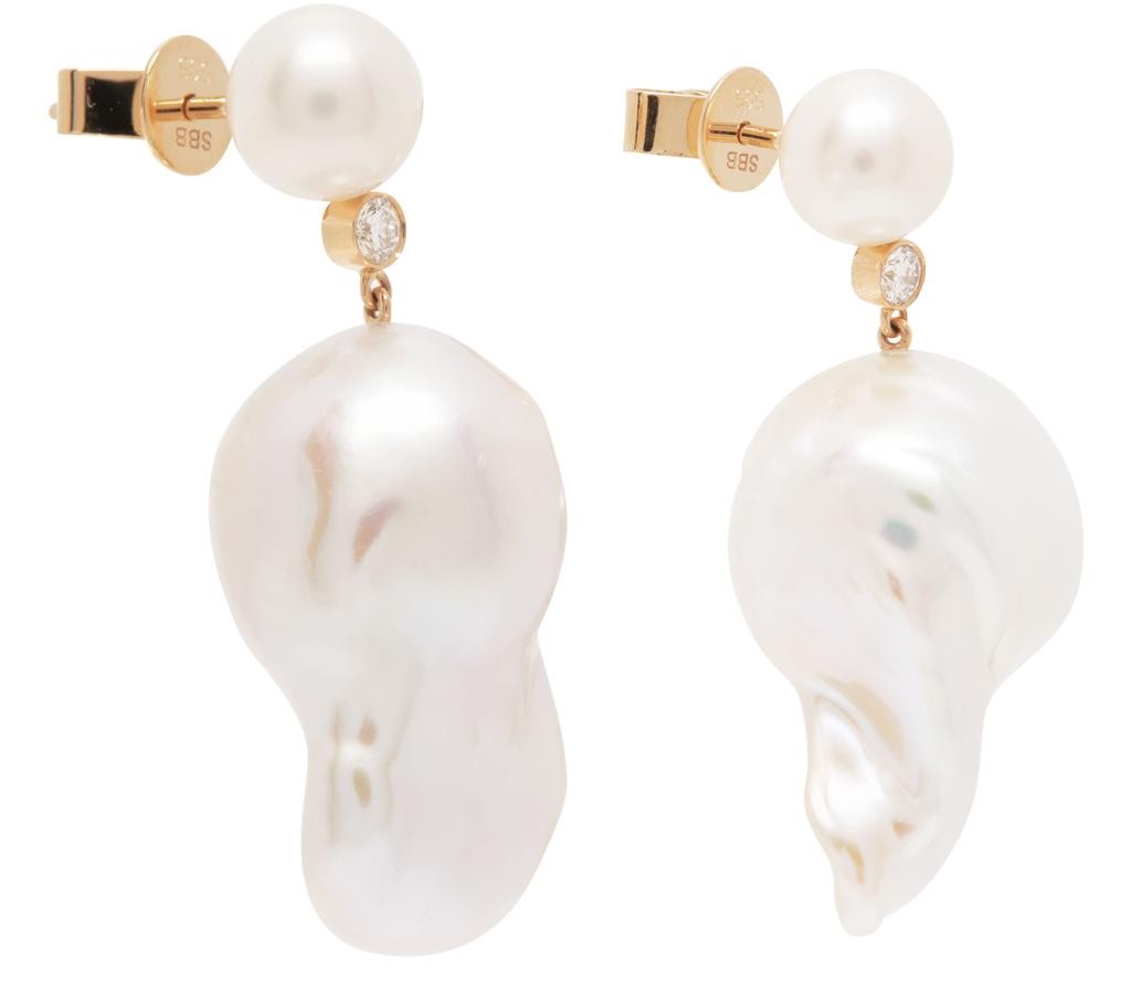Sophie Bille Brahe Venus Diamant earrings
