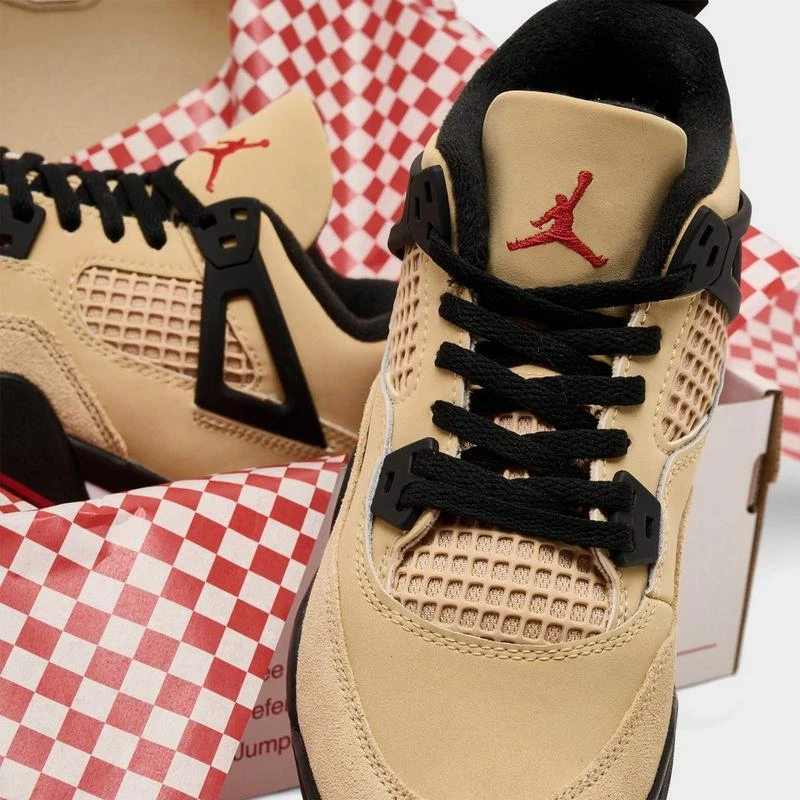 Jordan Little Kids' Air Jordan Retro 4 Basketball Shoes 3