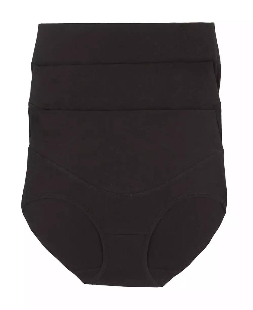 Felina Women's 3-Pack Pima Cotton Control Brief Panty