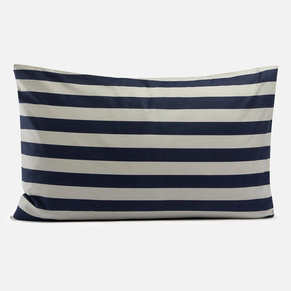 HAY Été Pillow Case - Midnight Blue & Grey - 75 x 50cm 1