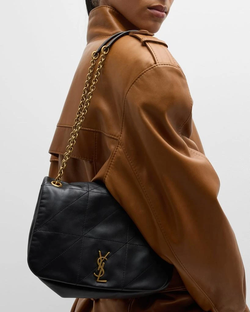 Yves Saint Laurent Jamie 4.3 Small YSL Shoulder Bag in Quilted Smooth Leather 5