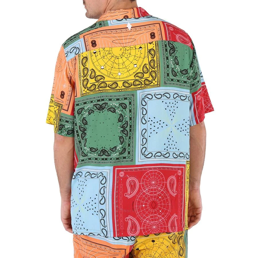 Marcelo Burlon Men's Bandana Print Cuban Shirt 3