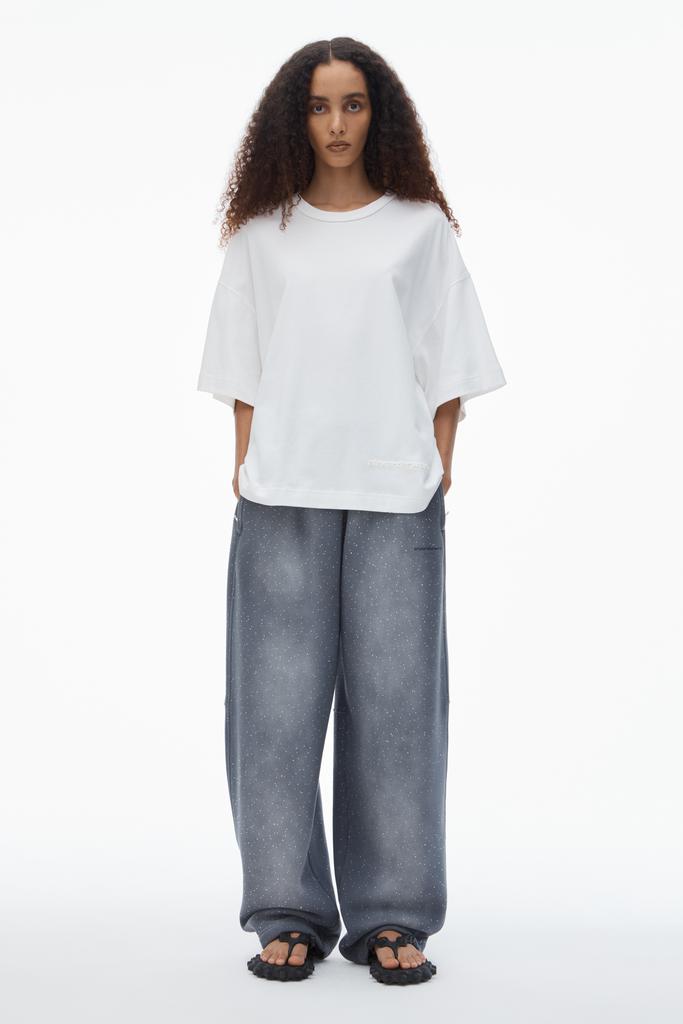 Shop Unisex Crystal Hotfix Sweatpant on Sale at BeyondStyle – Get