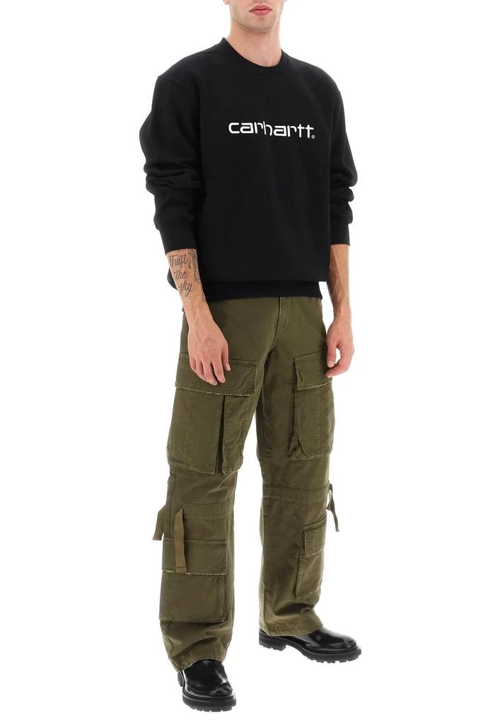 CARHARTT WIP Crew-neck sweatshirt with logo embroidery 2