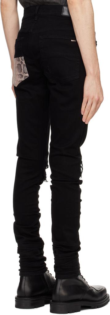 AMIRI Black Snake MX1 Jeans - Jeans - BeyondStyle AMIRI Black Snake MX1 Jeans - Jeans - BeyondStyle
