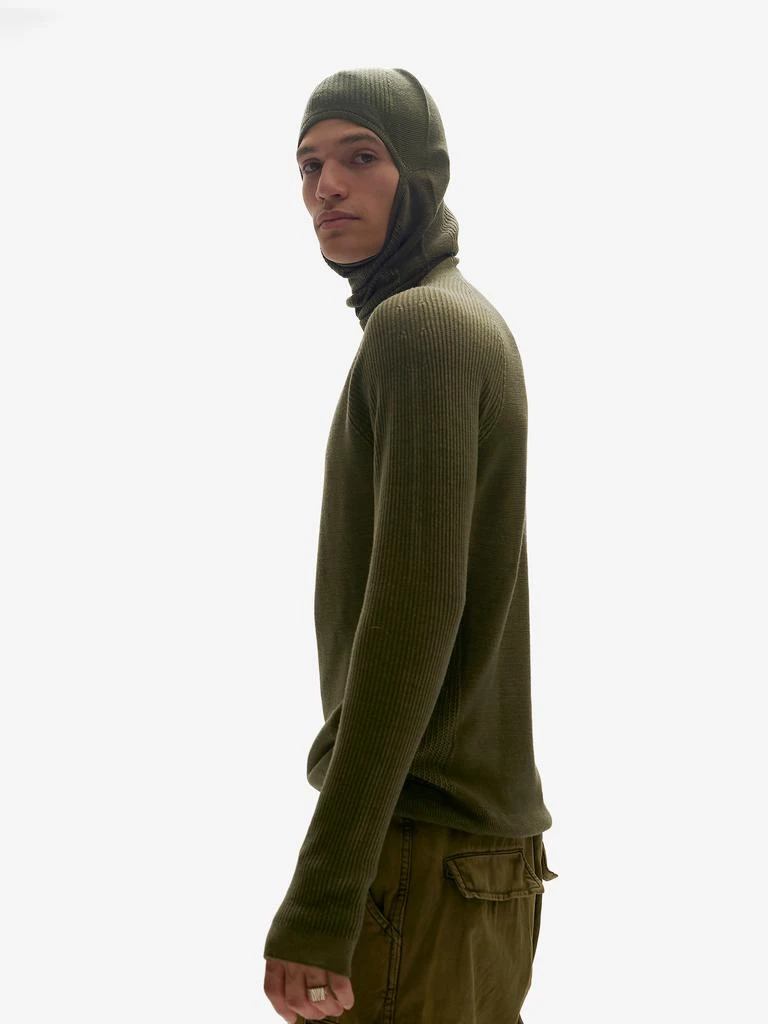 Holden BALACLAVA SWEATER - Stone Green 4