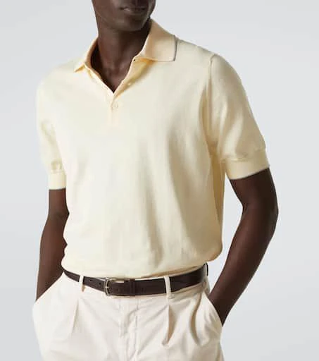 Brunello Cucinelli Cotton polo shirt 5