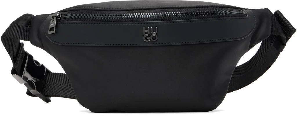 Hugo Boss Black Stacked Logo Belt Bag