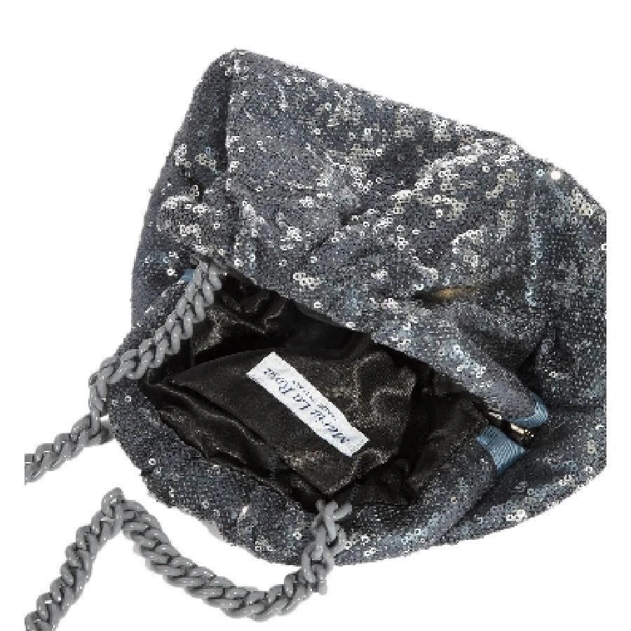 Maria La Rosa Paillettes Sequin Fabric Mini Game Bag 2