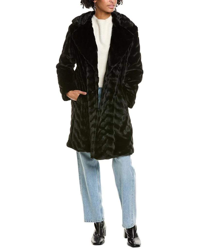 Via Spiga Double-Breasted Coat 1