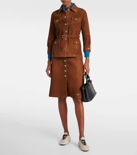Prada Collapse Re-Nylon suede-trimmed sneakers 3