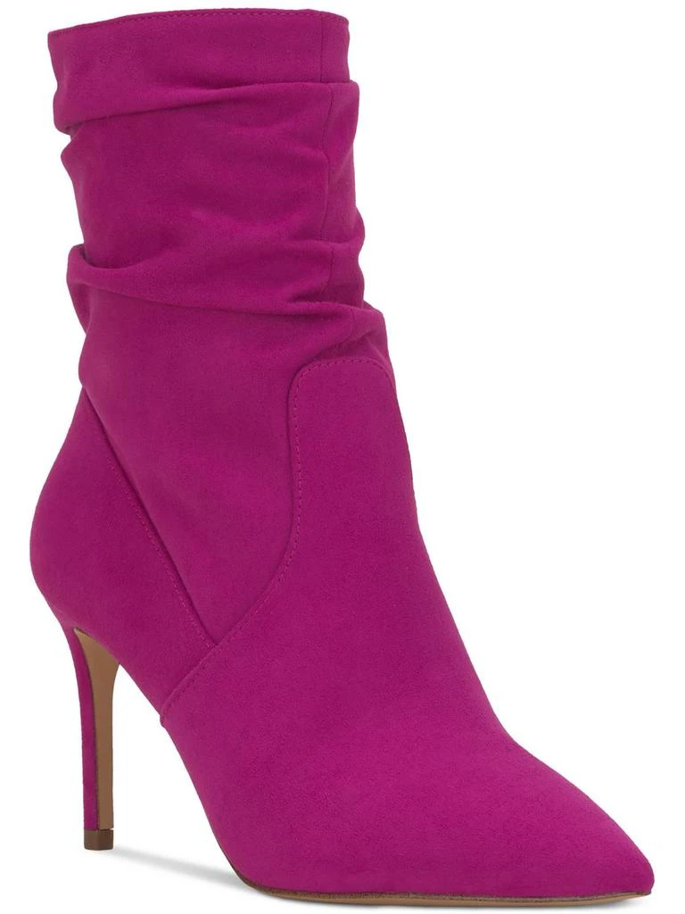 Jessica Simpson Siantar Womens Faux Suede Slouchy Booties 1