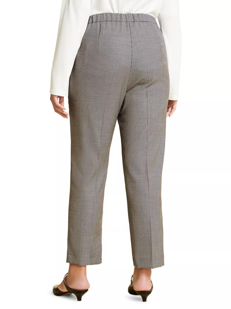 Marina Rinaldi Virgin Wool-Blend Pants