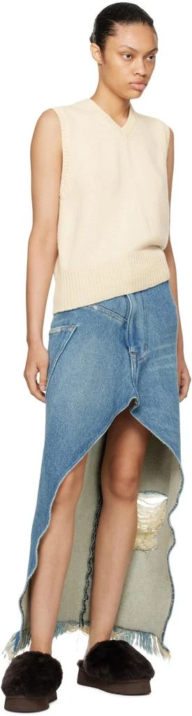 Mou SSENSE Exclusive Brown Slippers 5