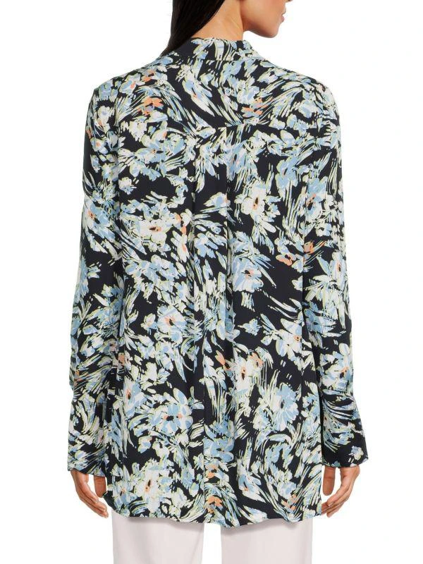 REISS Floral Button Down Shirt 2