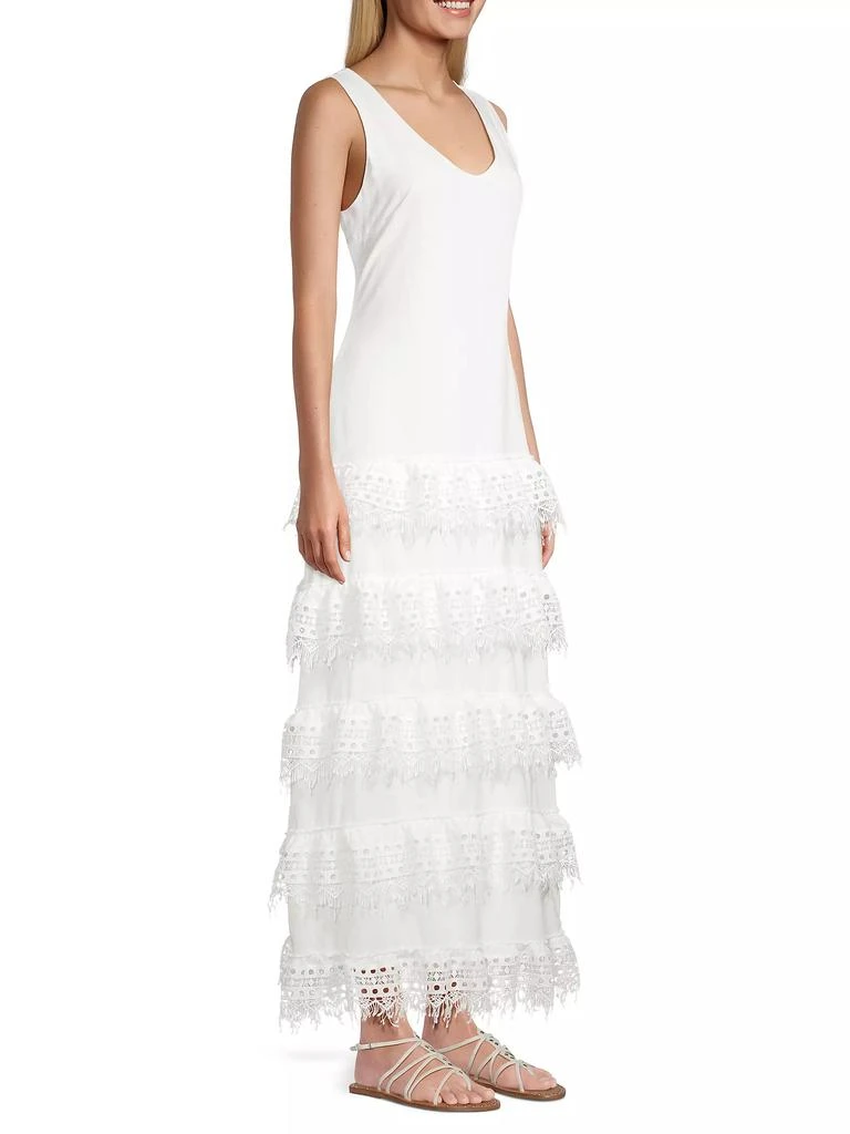 Peixoto Tessa Cotton Sleeveless Midi Dress 4