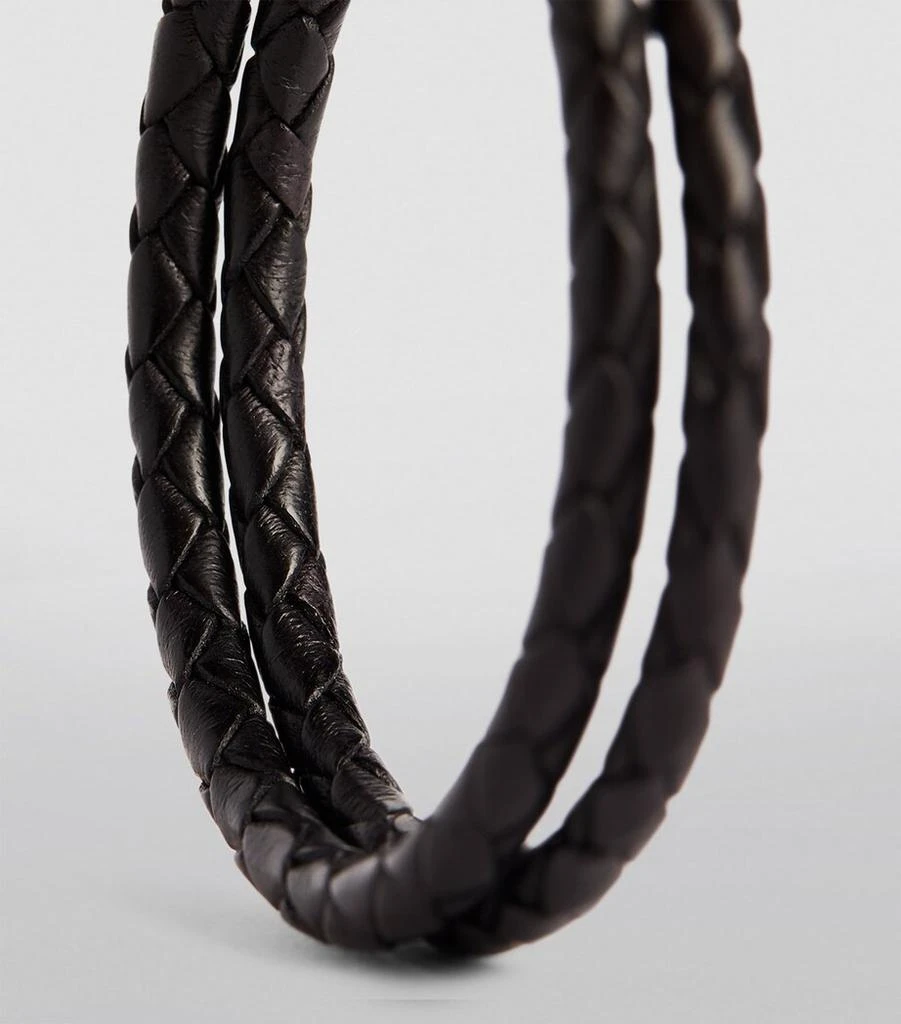Nialaya Leather Anchor Bracelet 6