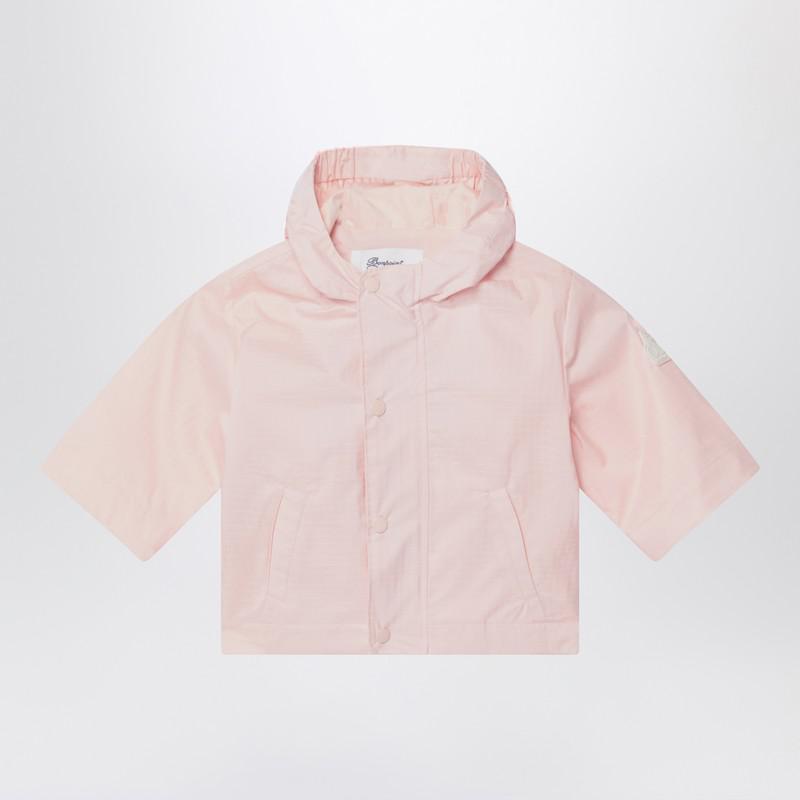 Bonpoint Pink hooded jacket in nylon